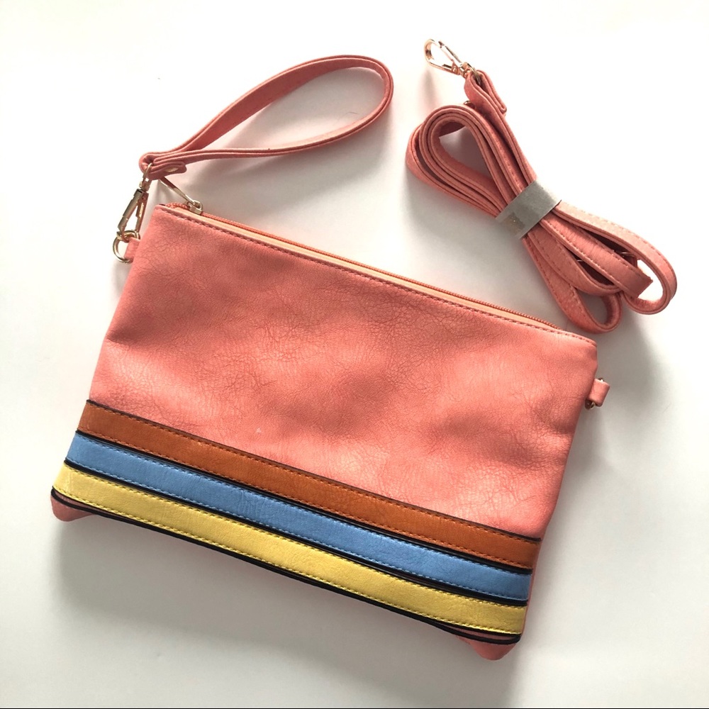 Pink clutch